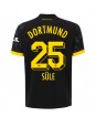 Borussia Dortmund Niklas Sule #25 Venkovní Dres 2023-24 Krátký Rukáv